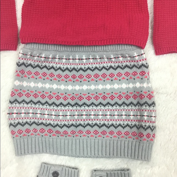 SOLD❌Tommy Bahama sweater skirt leg warmers set - Picture 3 of 5
